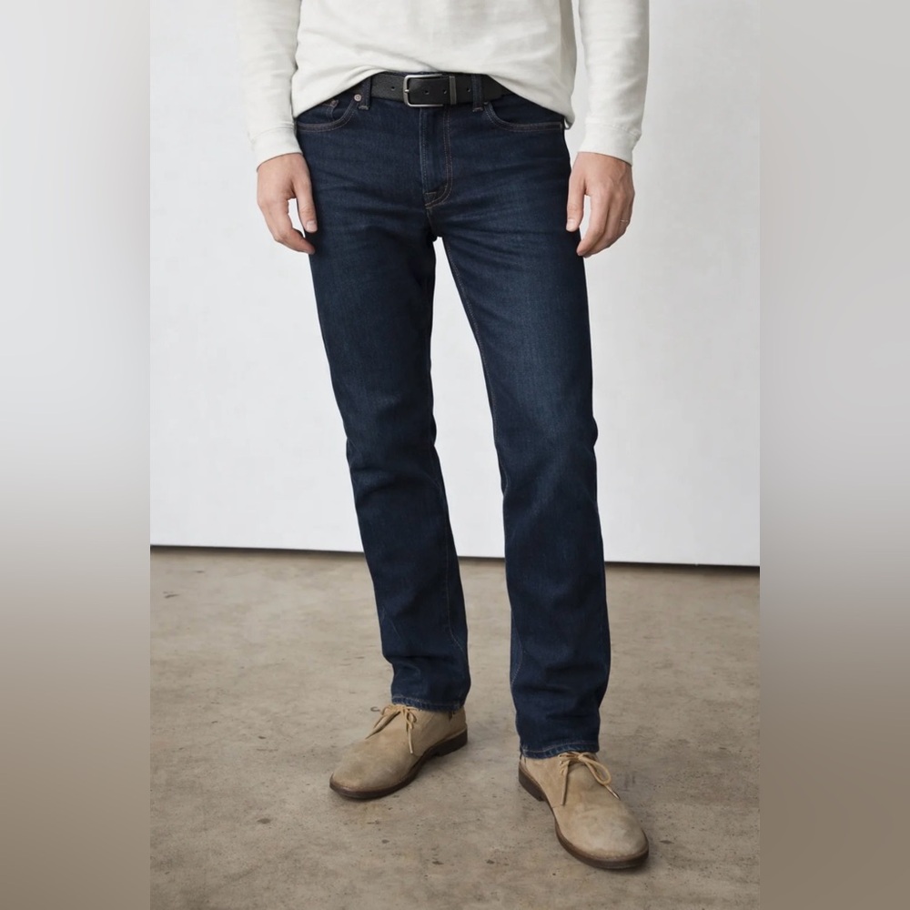 Mens Fidelity Torino Jeans Size 34x30 Slim Fit Revolution Rinse Comfort Stretch